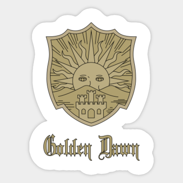 Golden Dawn Badge Black Clover Black Clover Anime Asta Golden Dawn Sticker Teepublic A collection of the top 26 black clover 4k wallpapers and backgrounds available for download for free. golden dawn badge black clover