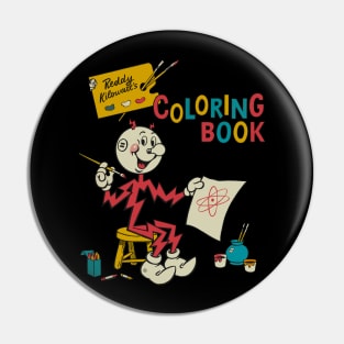 REDDY KILOWATT COLORING BOOK Pin