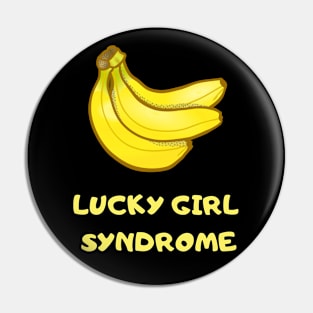 Luck Girl Bananas Pin
