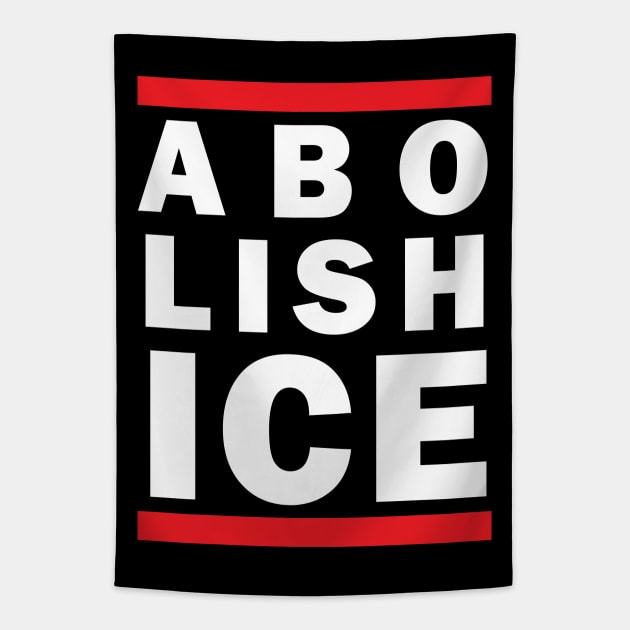 ABOLISH ICE Tapestry by LaBearDod