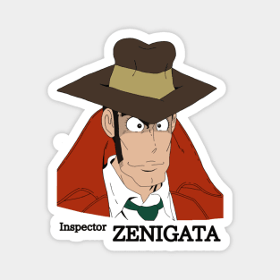 Inspector Zenigata Magnet