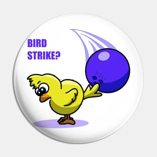 Bird strike? Pin