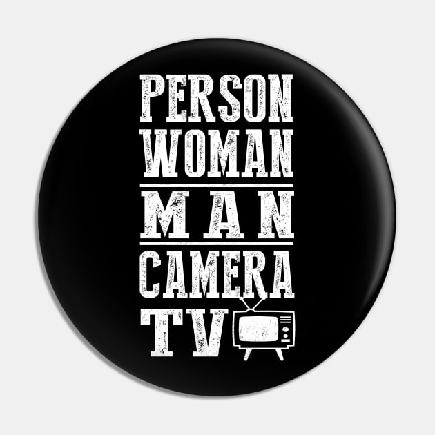 Person Woman Man Camera Tv Cognitive Test Shirt Trump Words 1 Pin by igybcrew