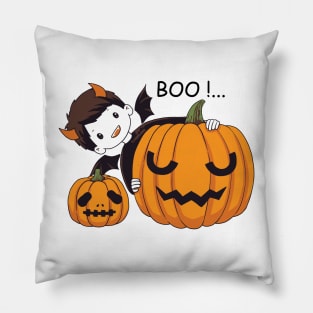 kids hallowen t-shirts Pillow