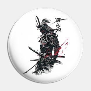 Samurai Spirit: Kanji Blade Legacy Tee gift Pin