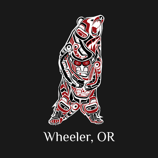 Wheeler Oregon Native American Indian Brown Grizzly Bear Gift by twizzler3b