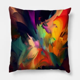 Color splash texture 1 Pillow