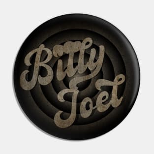 Billy Joel - Vintage Aesthentic Pin