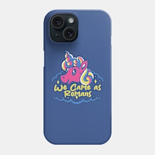 romans and the unicorn Phone Case