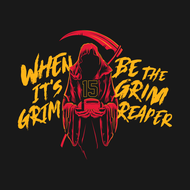 Kansas City Chiefs Grim Reaper by Super Secret Villain