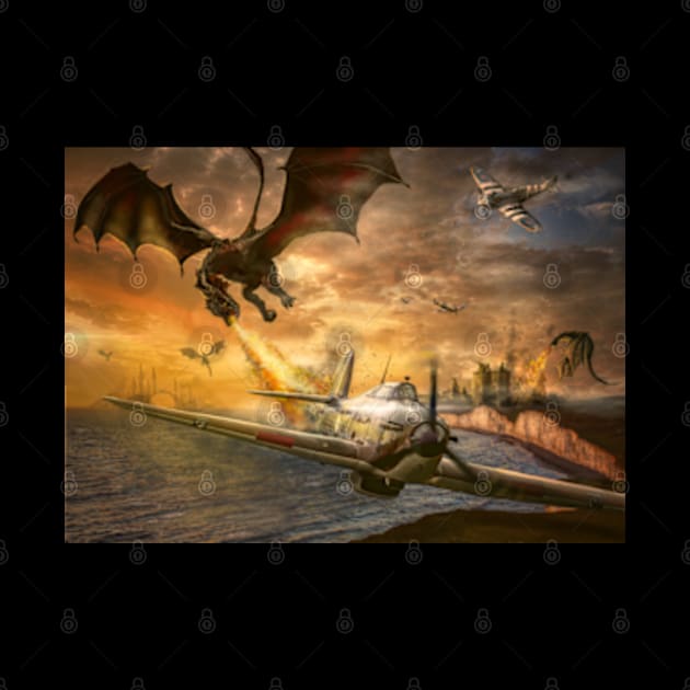 Battle of Britain versus Dragons Air Combat by Bramblier