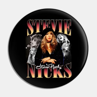 Stevie Nicks Vintage Rock Music Pin