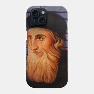 John Wycliffe Cartoon Portrait | John Wycliffe Artwork 15 Phone Case