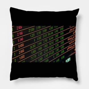 The Stock Exchange Pillow