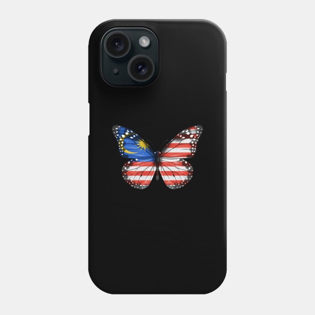 Malaysian Flag  Butterfly - Gift for Malaysian From Malaysia Phone Case by Country Flags