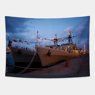 Portuguese frigates Tapestry