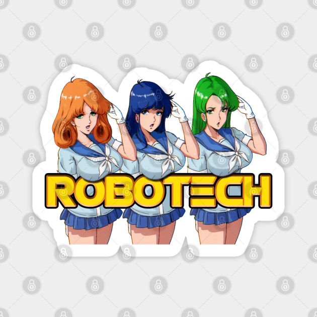 Design003 Magnet by Robotech/Macross and Anime design's