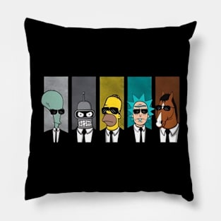 simpsons funny desoign Pillow