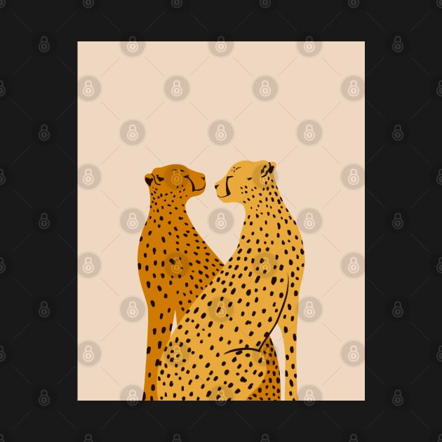 Cheetah Love Boho by Trippycollage