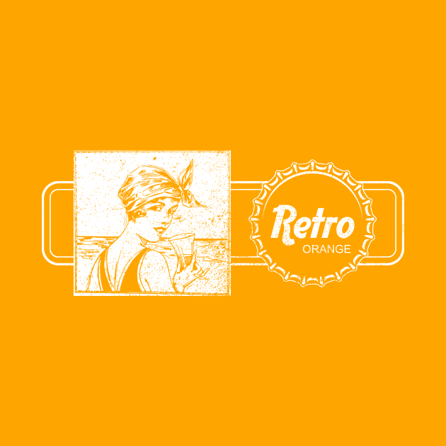 Retro Orange Ad by GloopTrekker