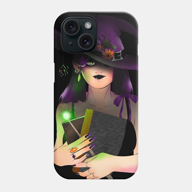 Spooky Girl Phone Case by Chinchela