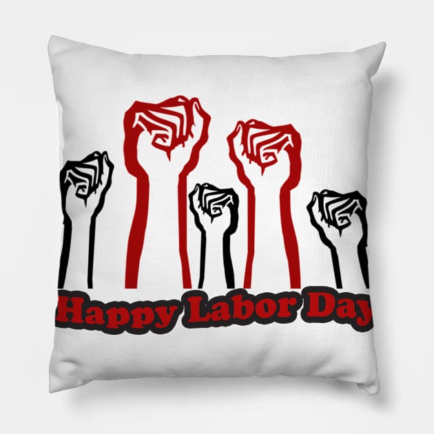 labor day 2020 Pillow by HAITHAM