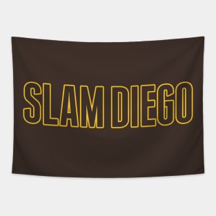 Slam Diego Baseball San Diego Tapestry