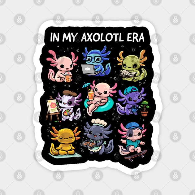 In My Axolotl Era Magnet by GoshWow®