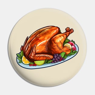 Roasted Turkey Thanksgiving Dinner Pin