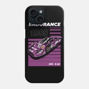 Jaguar XJR -9 LM Purple Phone Case