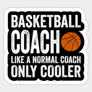 Basketball Coach Gift Thank Yous Stickers Teepublic