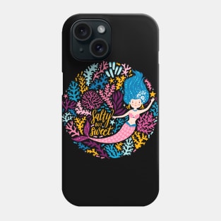 Cute Beautiful Mermaid Love Artwork Phone Case