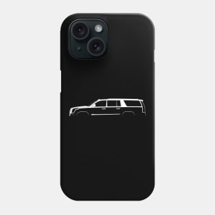 Cadillac Escalade ESV (2015) Silhouette Phone Case