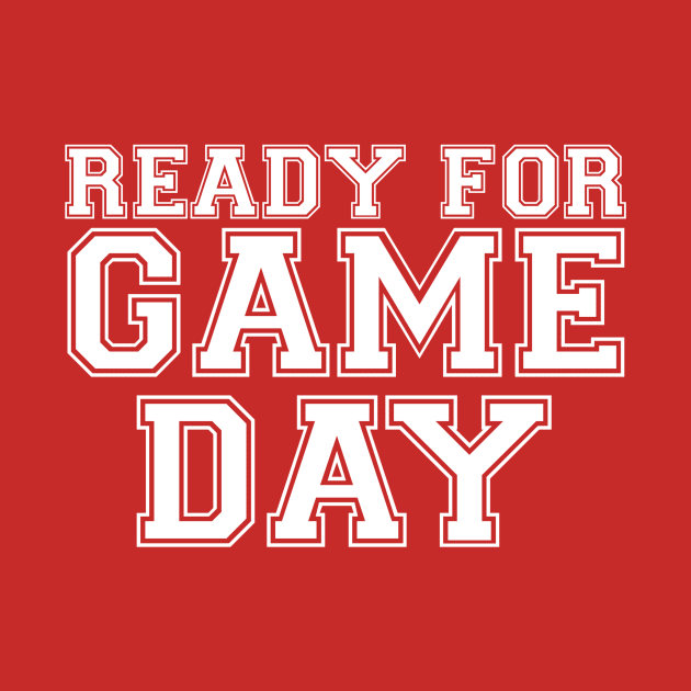 Ready for Game Day by LefTEE Designs