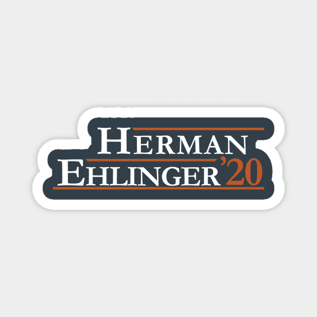 Herman For President Magnet by Parkeit