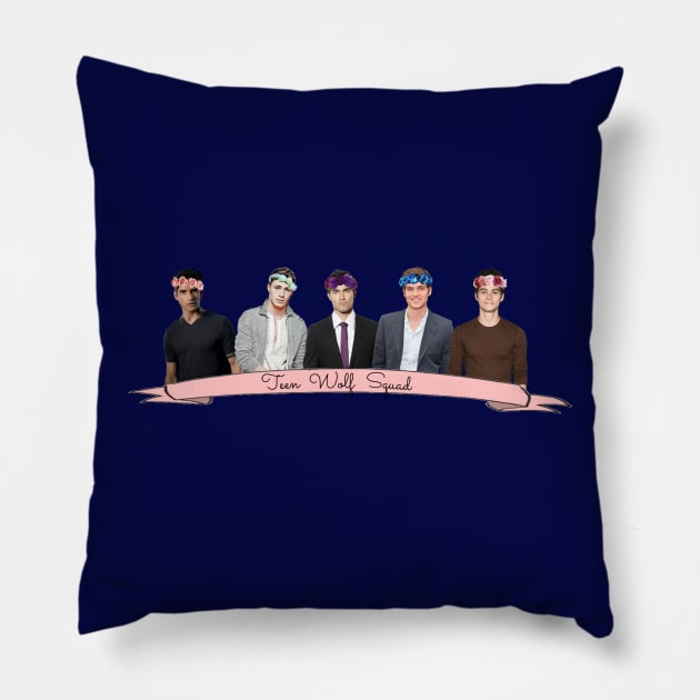 Teen Wolf Squad Pillow by FullTimeFangirl