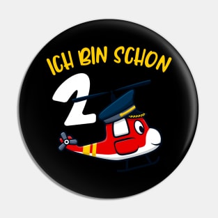 2. Kindergeburtstag Helikopter Geburtstag Jungen Pin