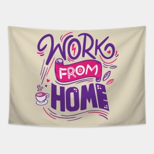 Work From Home Tapestry