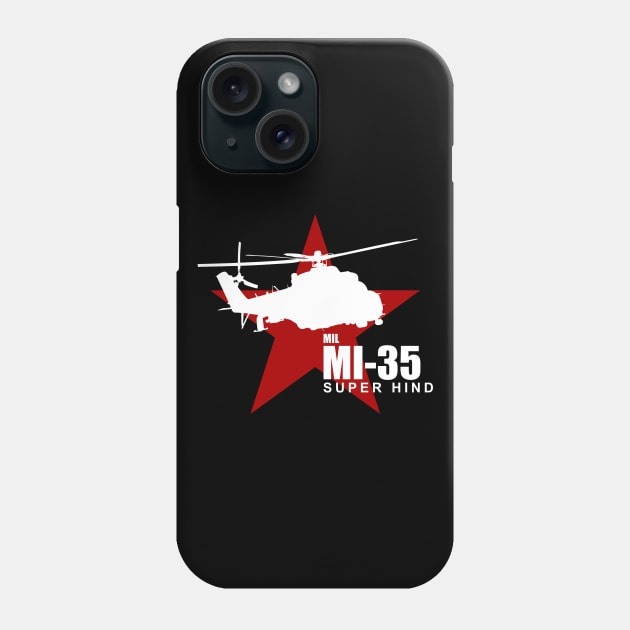 MI-35 Super Hind Phone Case by TCP