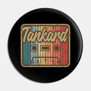 Tankard Vintage Cassette Pin