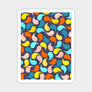 Retro Tear Drops Magnet