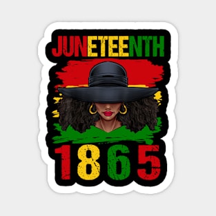 Juneteenth Shirt Juneteenth Is My Independence Day 1865 Magnet