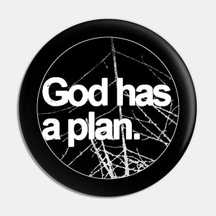 God has a Plan Classic Tee, Christian Shirt, Motivational Quote, Religious Design, Christian Apparel, Christian Merch, Inspirational Shirt, Christian Gift, Christian Shirt Pin