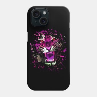 Tiger Roar (Pink) Phone Case