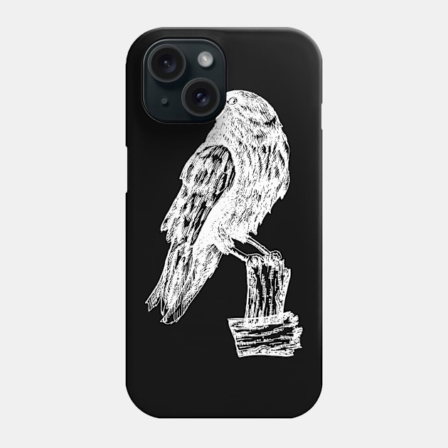 Scary Crow Raven Phone Case by shirtsyoulike