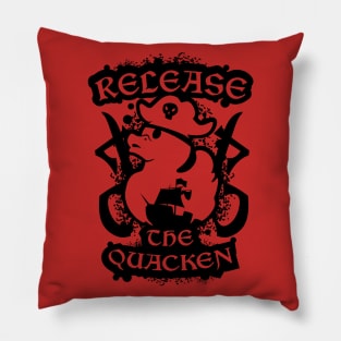 Release The Quacken Pillow