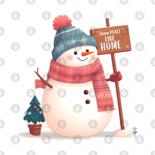 Snowman: Snow Place Like Home by Abystoic