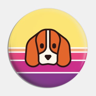 Sunset Walk with my Beagle Pin