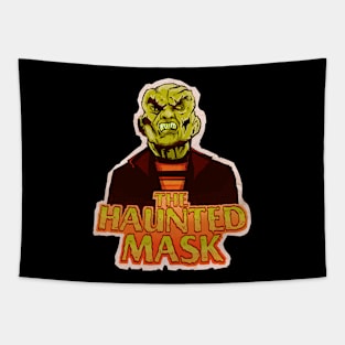 Haunted Mask Tapestry