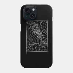 Cliff Night Sky Phone Case